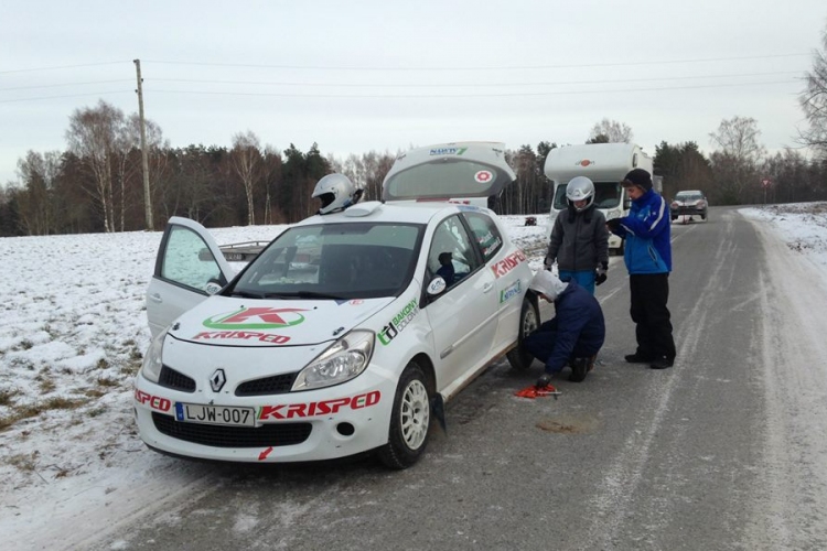 Rally Liepāja, Tesztnap