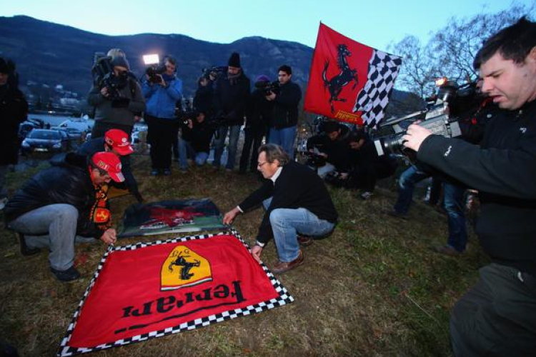 Schumacher síbalesete - A Ferrari ünnepséget szervez